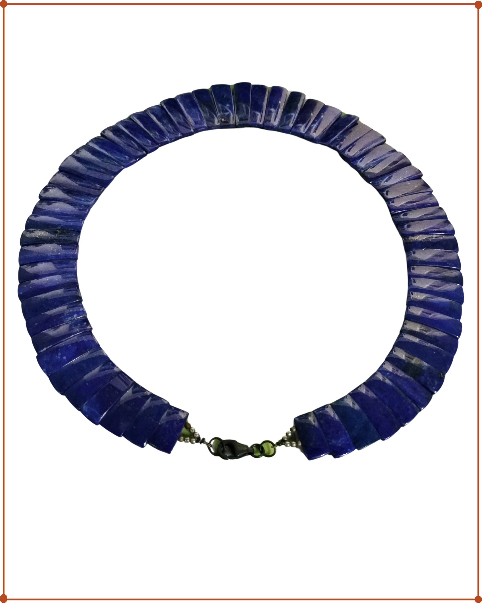 Exclusive Lapis Lazuli Necklace in 925 Sterling Silver | Premium Gemstone Jewelry