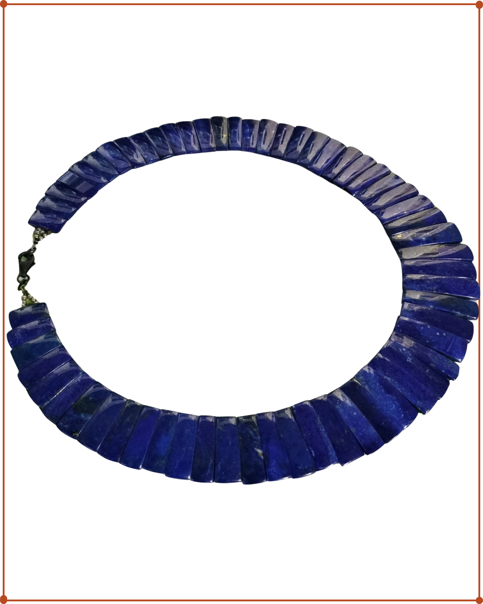 Exclusive Lapis Lazuli Necklace in 925 Sterling Silver | Premium Gemstone Jewelry