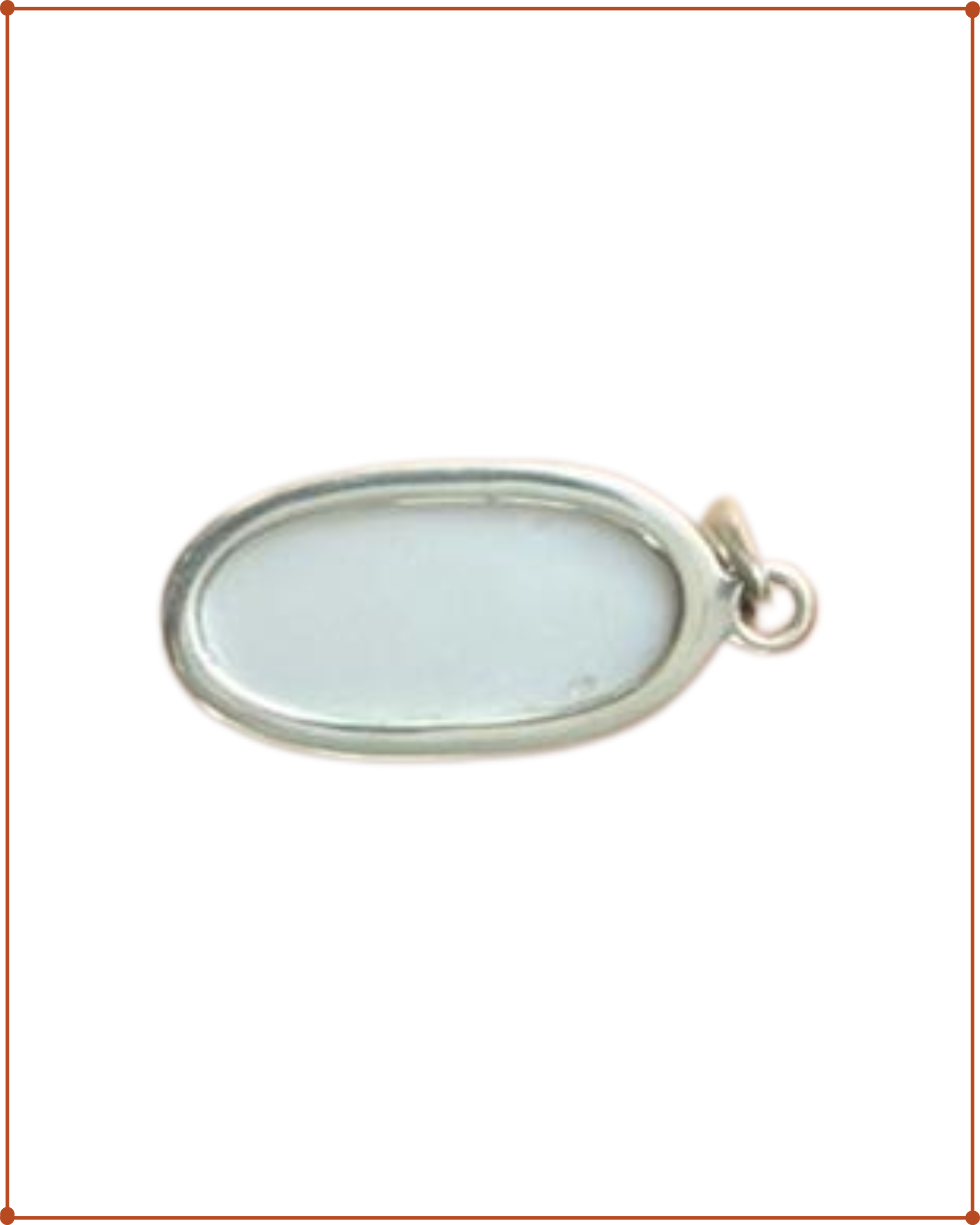 Moonstone Pendant in 925 Sterling Silver | Handmade Gemstone Jewelry