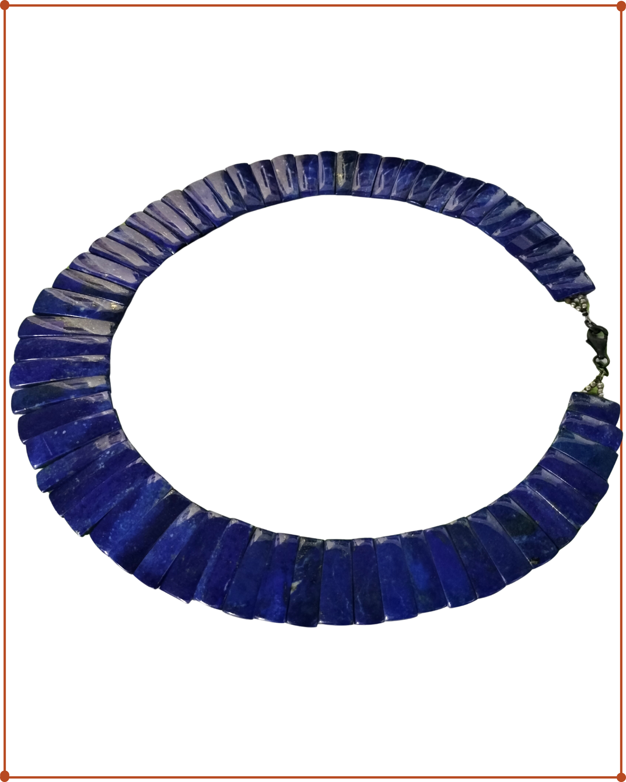 Exclusive Lapis Lazuli Necklace in 925 Sterling Silver | Premium Gemstone Jewelry