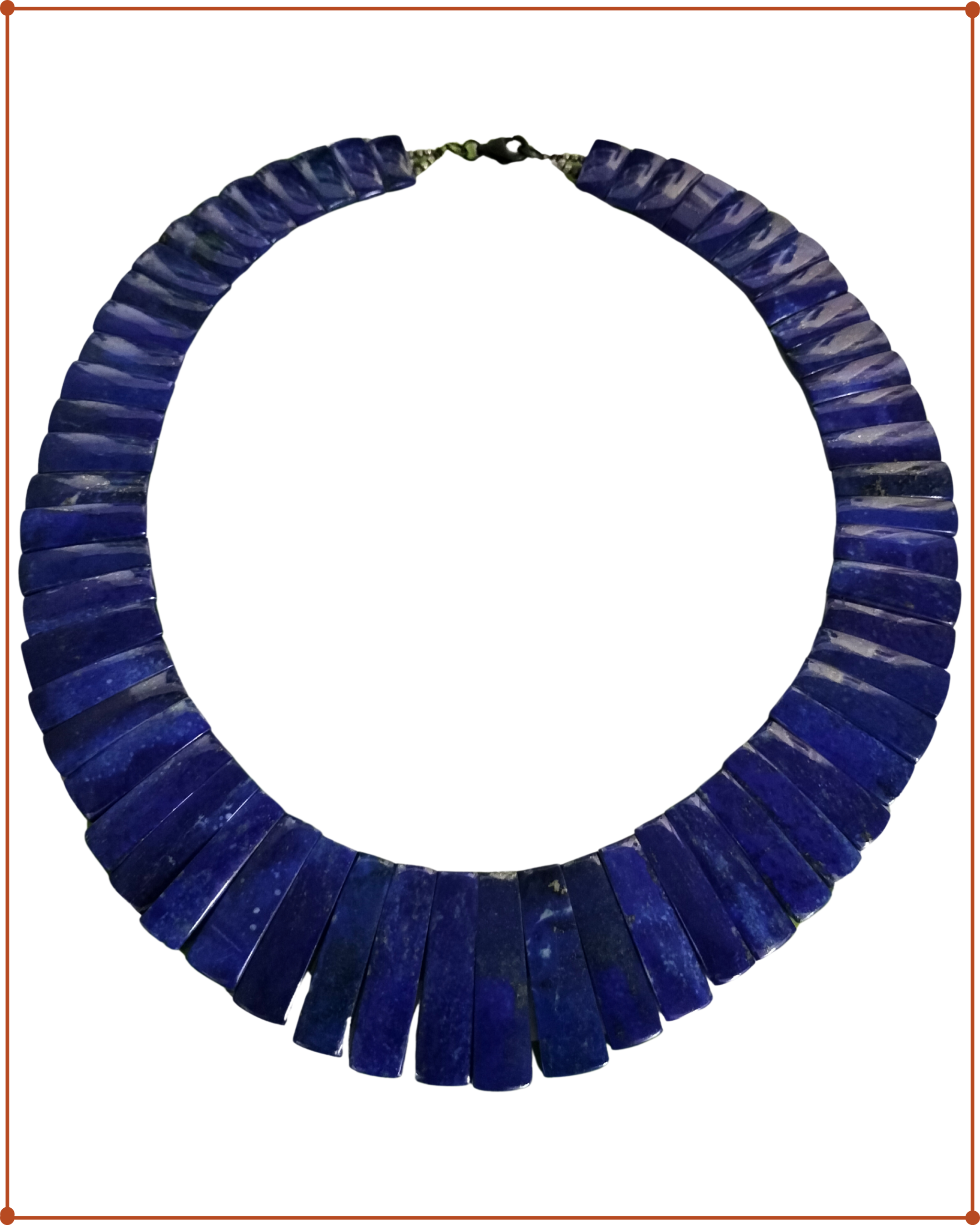 Exclusive Lapis Lazuli Necklace in 925 Sterling Silver | Premium Gemstone Jewelry