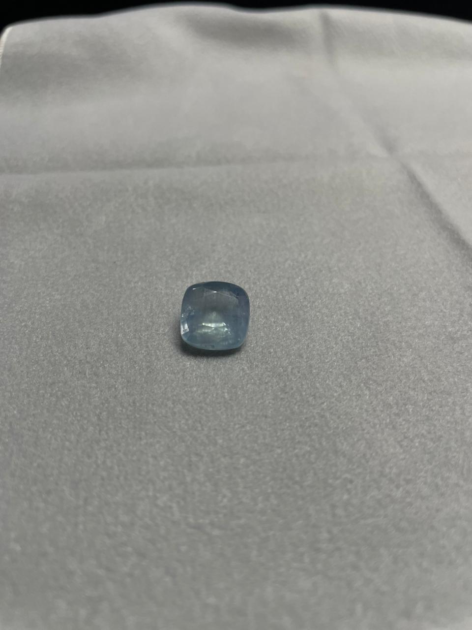 9.70 Carats Ceylon Blue Sapphire Cut Gemstone | Natural Blue Sapphire from Sri Lanka | Faceted Loose Stone