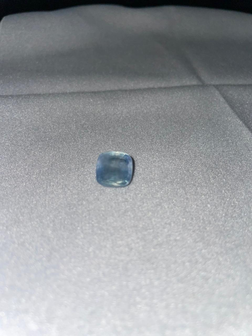 9.70 Carats Ceylon Blue Sapphire Cut Gemstone | Natural Blue Sapphire from Sri Lanka | Faceted Loose Stone
